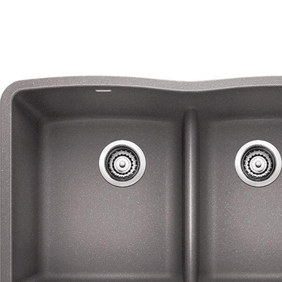 Metallic Gray Grey / Black Sinks