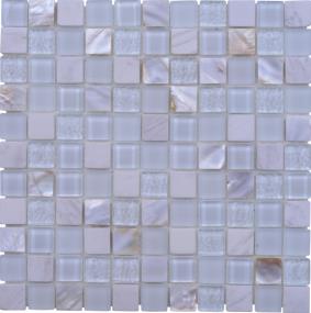 Mosaic Sugar Island White Tile