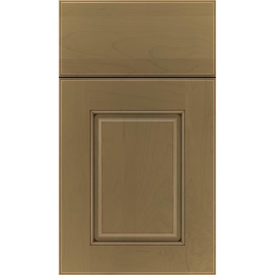 Square Frappe Mocha Glaze Glaze - Stain Square Cabinets