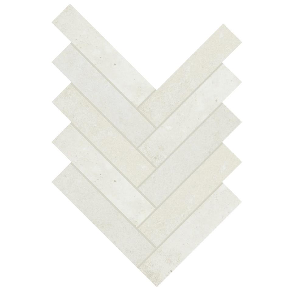 Mosaic White Matte White Tile