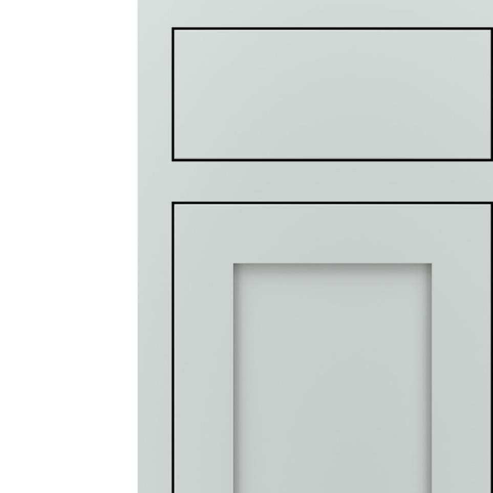 Square North Star Paint - Grey Square Cabinets