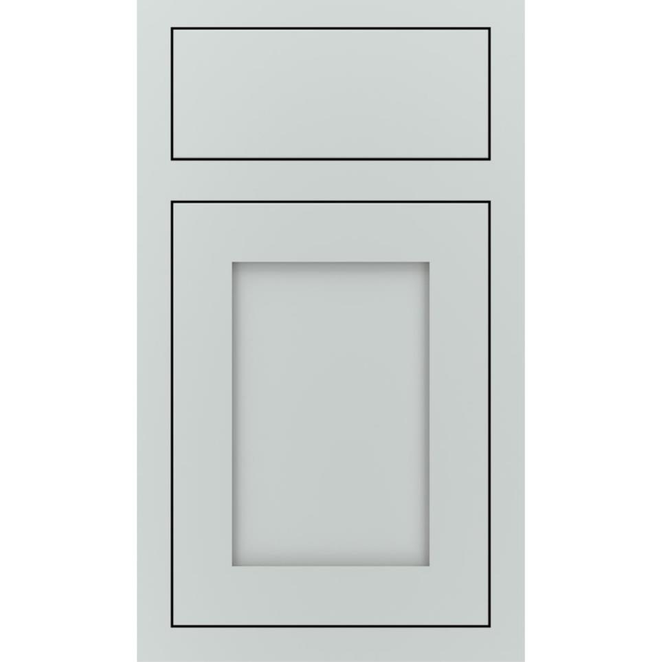 Square North Star Paint - Grey Square Cabinets