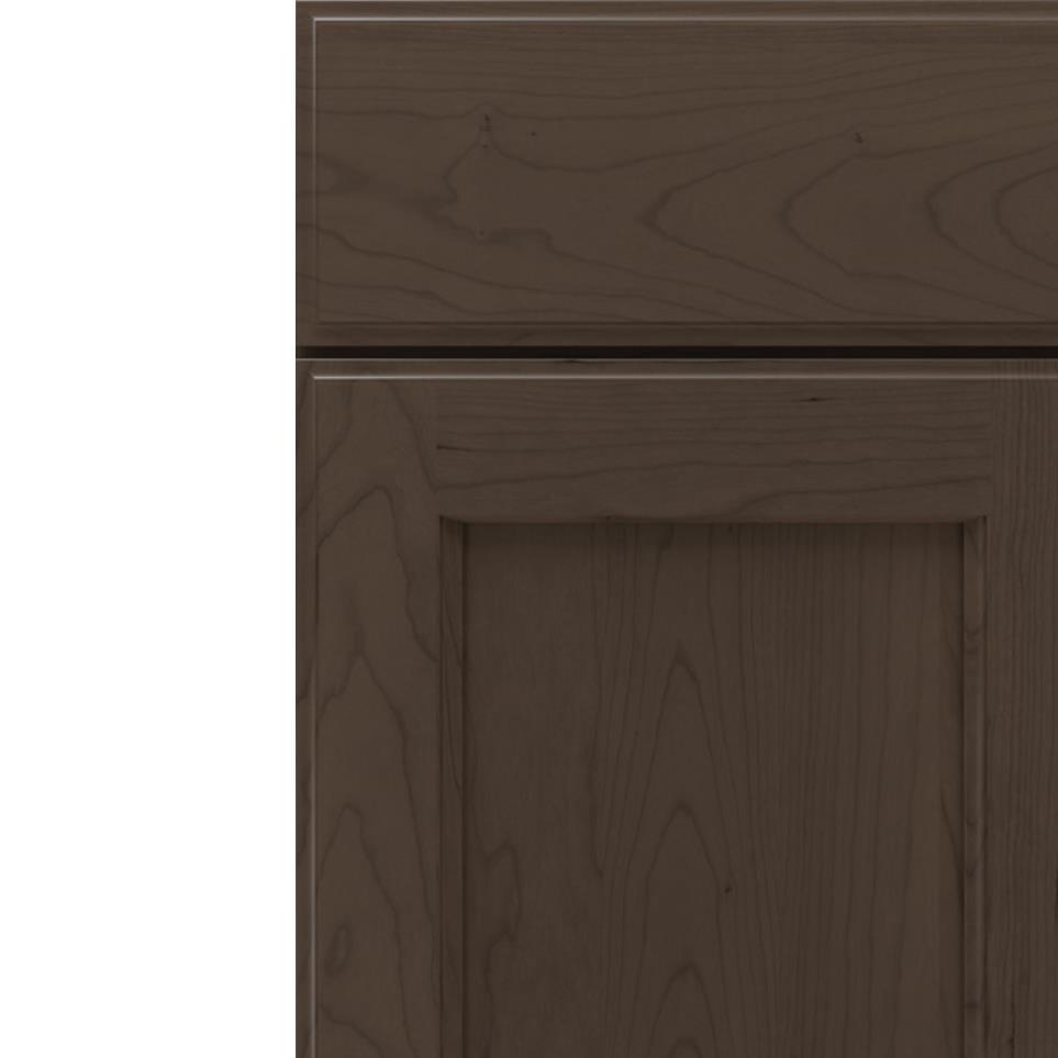 Square Boulder Dark Finish Square Cabinets