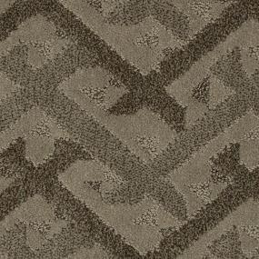 Pattern Iced Mocha Brown Carpet