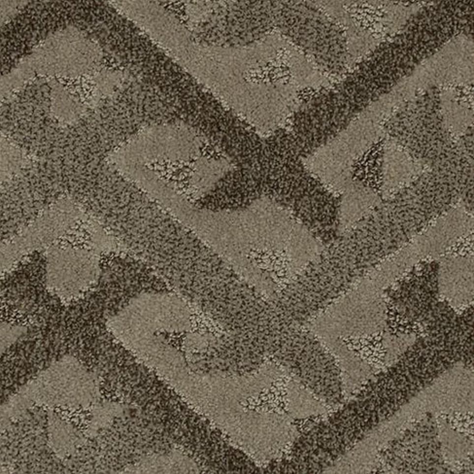 Pattern Iced Mocha Brown Carpet