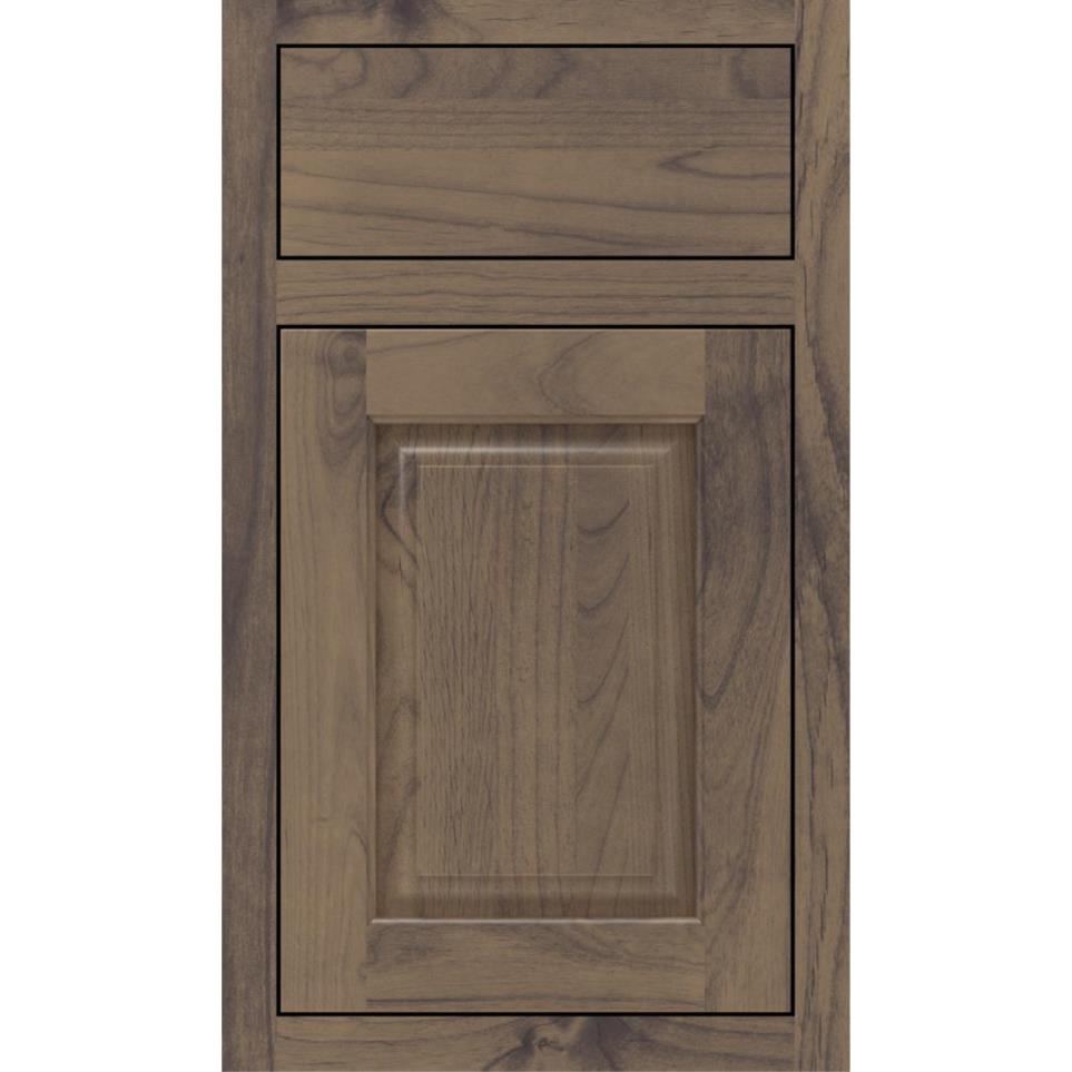 Square Cliff Medium Finish Square Cabinets