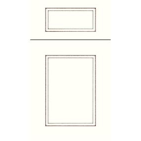 5 Piece Alabaster Mocha Glaze Glaze - Paint 5 Piece Cabinets