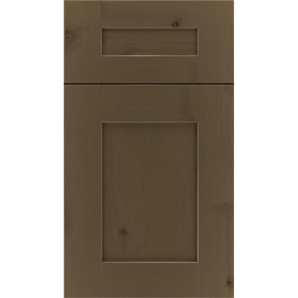 Square Cortado Medium Finish Square Cabinets