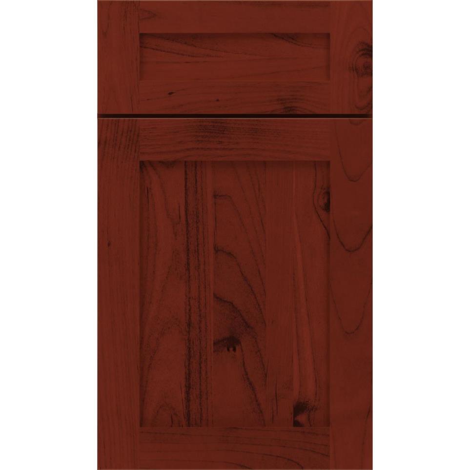 5 Piece Marsala Dark Finish 5 Piece Cabinets