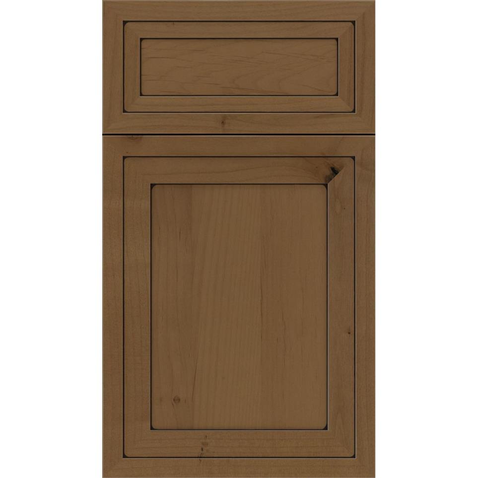 Square Tuscan Black Glaze Glaze - Stain Square Cabinets