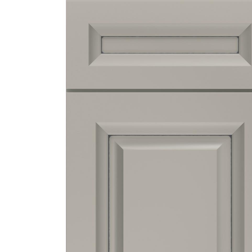 5 Piece Cloud Grey Stone Glaze - Paint 5 Piece Cabinets