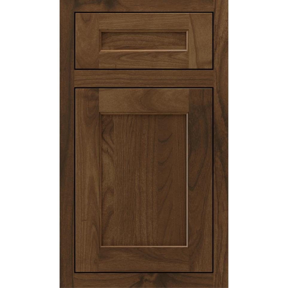 Inset Mustang Medium Finish Inset Cabinets