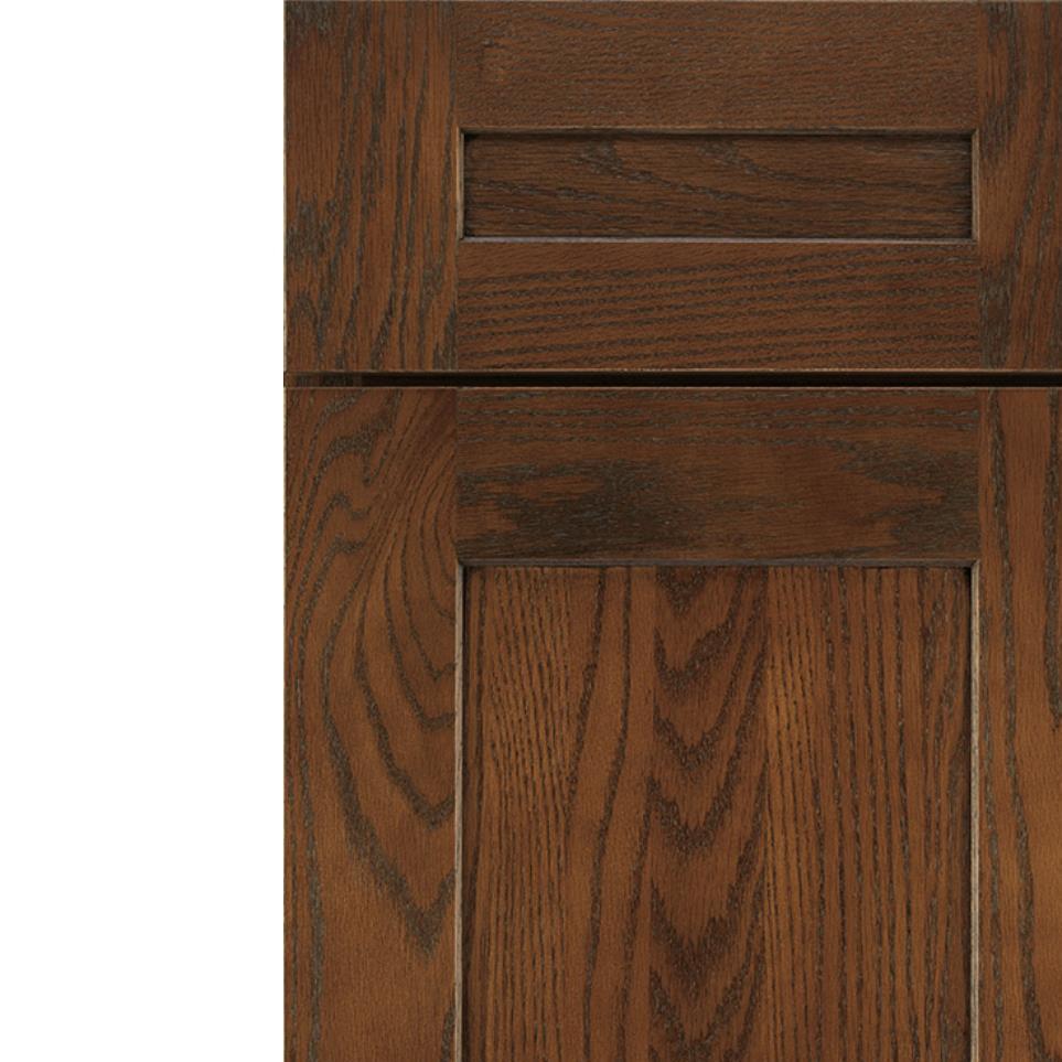 5 Piece Black Forest Glaze - Stain 5 Piece Cabinets