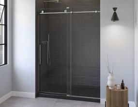 Door Brushed Stainless Stainless Steel Showers