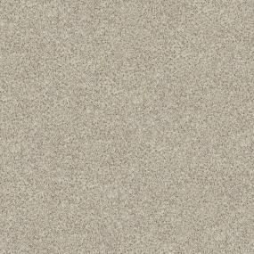 Textured Saxony Buttery White Beige/Tan Carpet