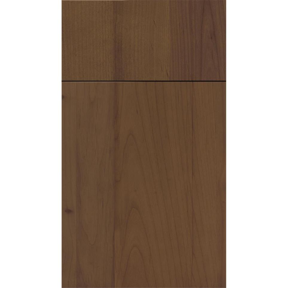 Slab Sienna Medium Finish Slab Cabinets