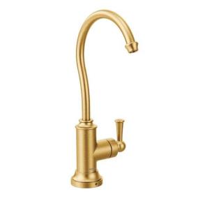 Kitchen Brushed Gold Brass / Gold Faucets
