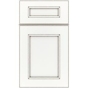 5 Piece Whitecap Smoke Glaze Glaze - Paint 5 Piece Cabinets
