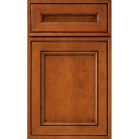 Square Whiskey Black Glaze - Stain Square Cabinets