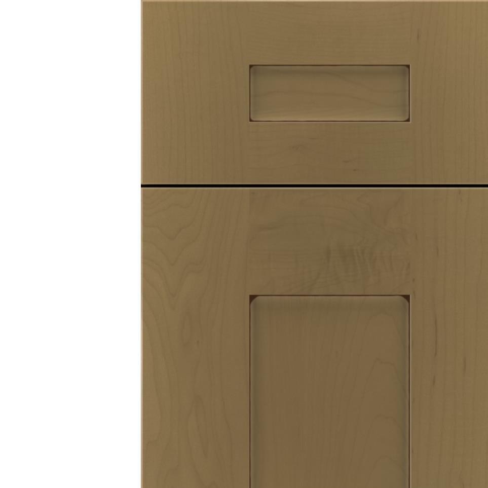 5 Piece Frappe Mocha Glaze Glaze - Stain 5 Piece Cabinets