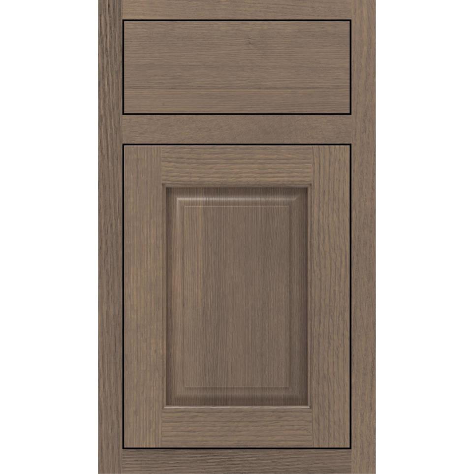 Square Cliff Medium Finish Square Cabinets