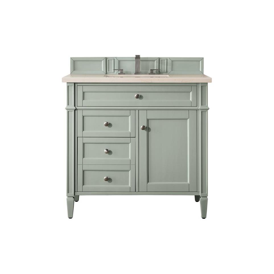 Base with Sink Top Sage Green Green Vanities