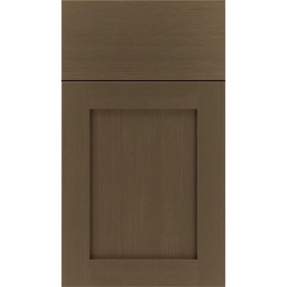 Square Cortado Medium Finish Square Cabinets