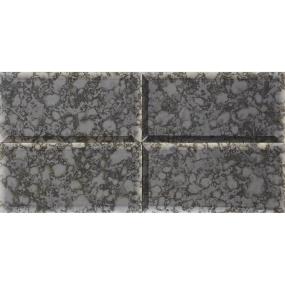 Mosaic Black Antique Mirror Polished Black Tile