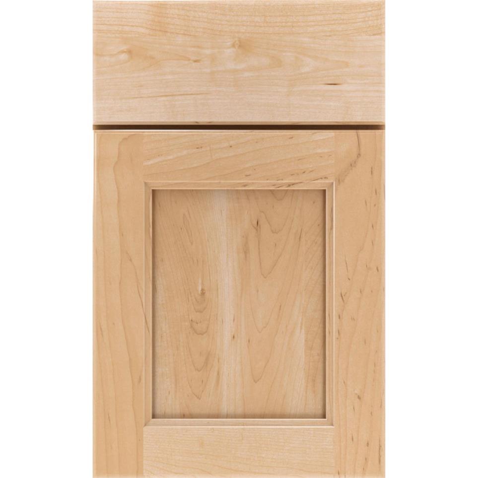 Square Natural Light Finish Square Cabinets