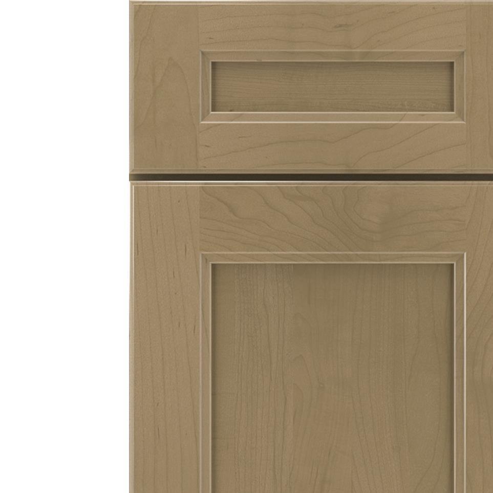 5 Piece Buckskin Medium Finish 5 Piece Cabinets