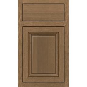 Inset Buckskin Medium Finish Inset Cabinets