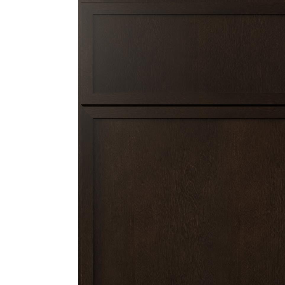 Square Kona Dark Finish Square Cabinets