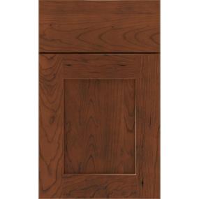 Square Tundra Dark Finish Square Cabinets