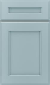 Square Interesting Aqua Paint - Other Cabinets