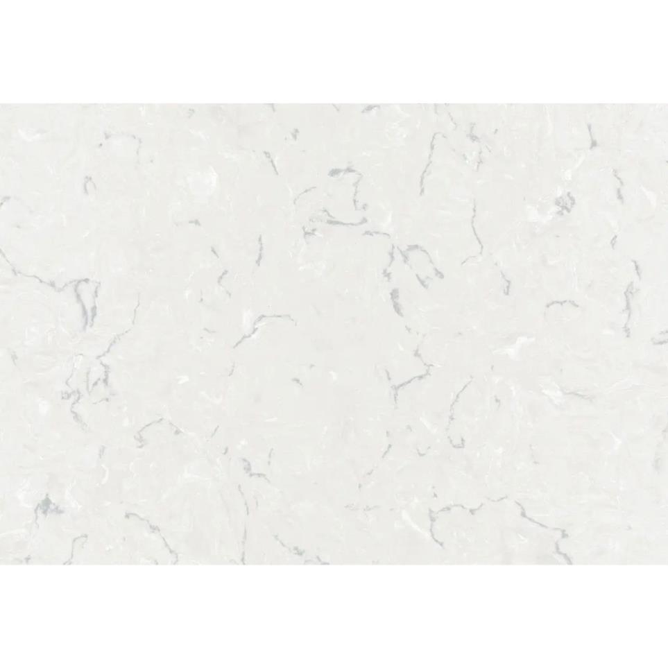 Slab Swanbridge White Quartz Countertops