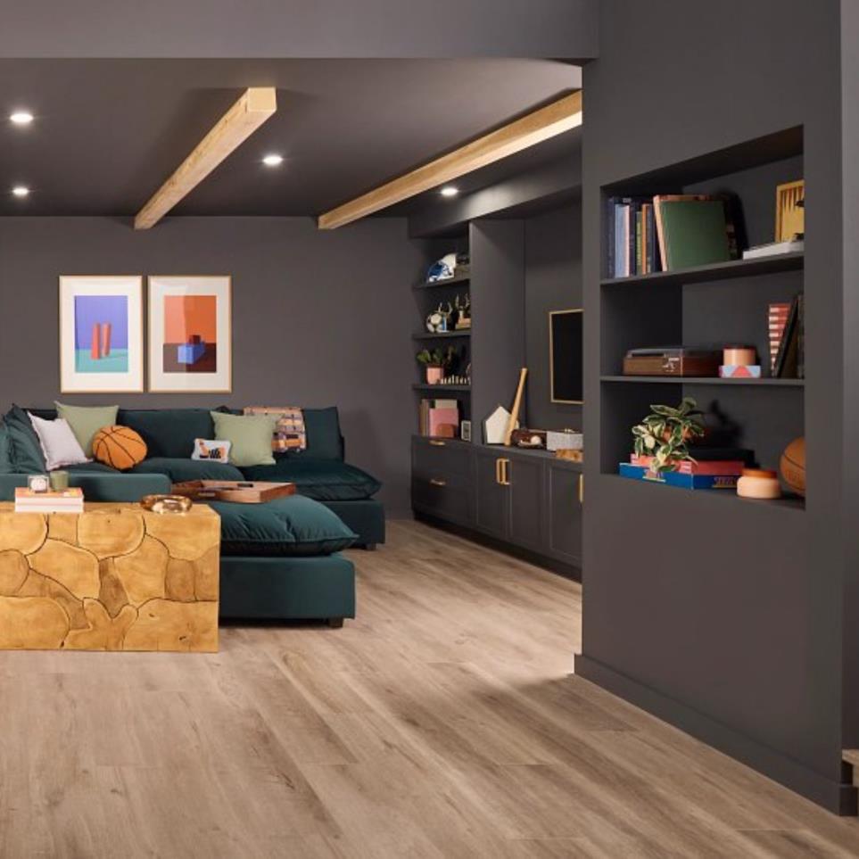 Tile Plank Grande Goldin Oak Medium Finish Vinyl