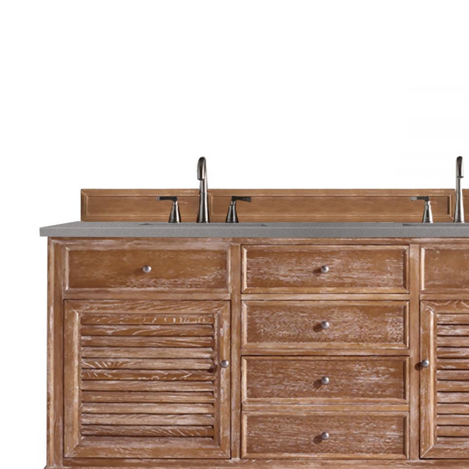 Base with Sink Top Driftwood Medium Finish Vanities