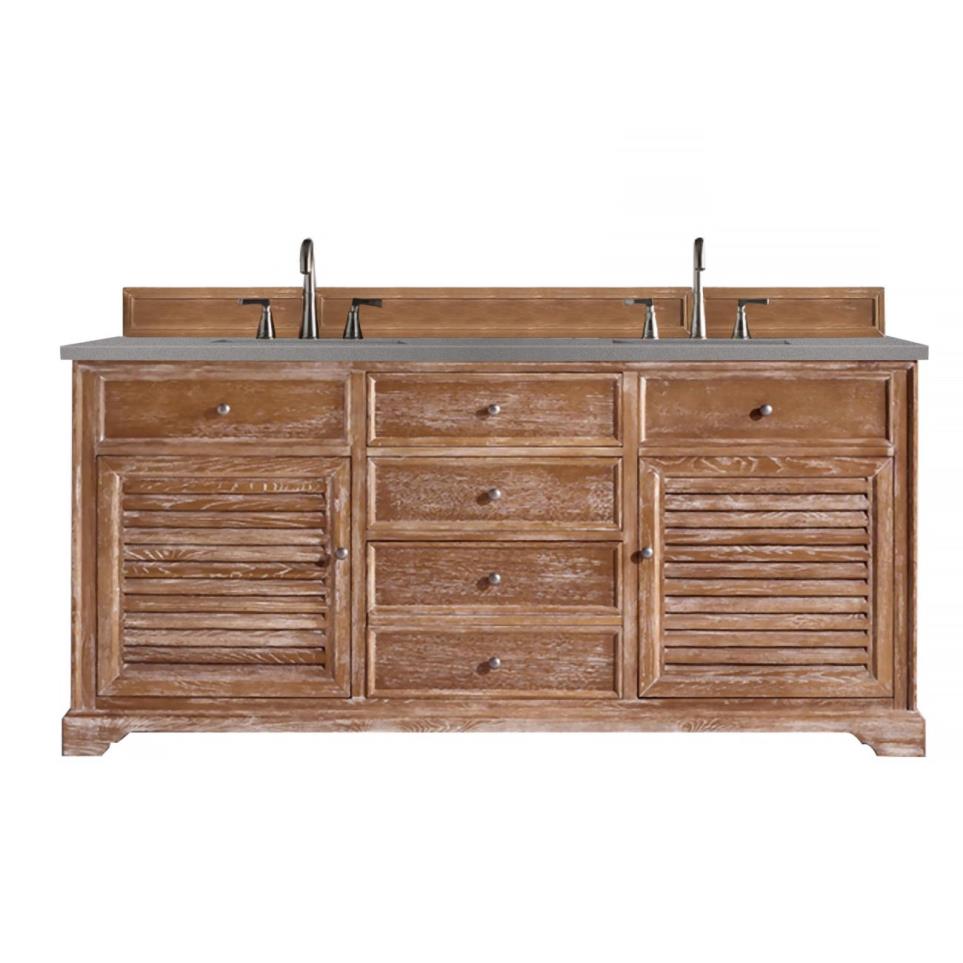 Base with Sink Top Driftwood Medium Finish Vanities