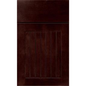 Square Chocolate Dark Finish Square Cabinets