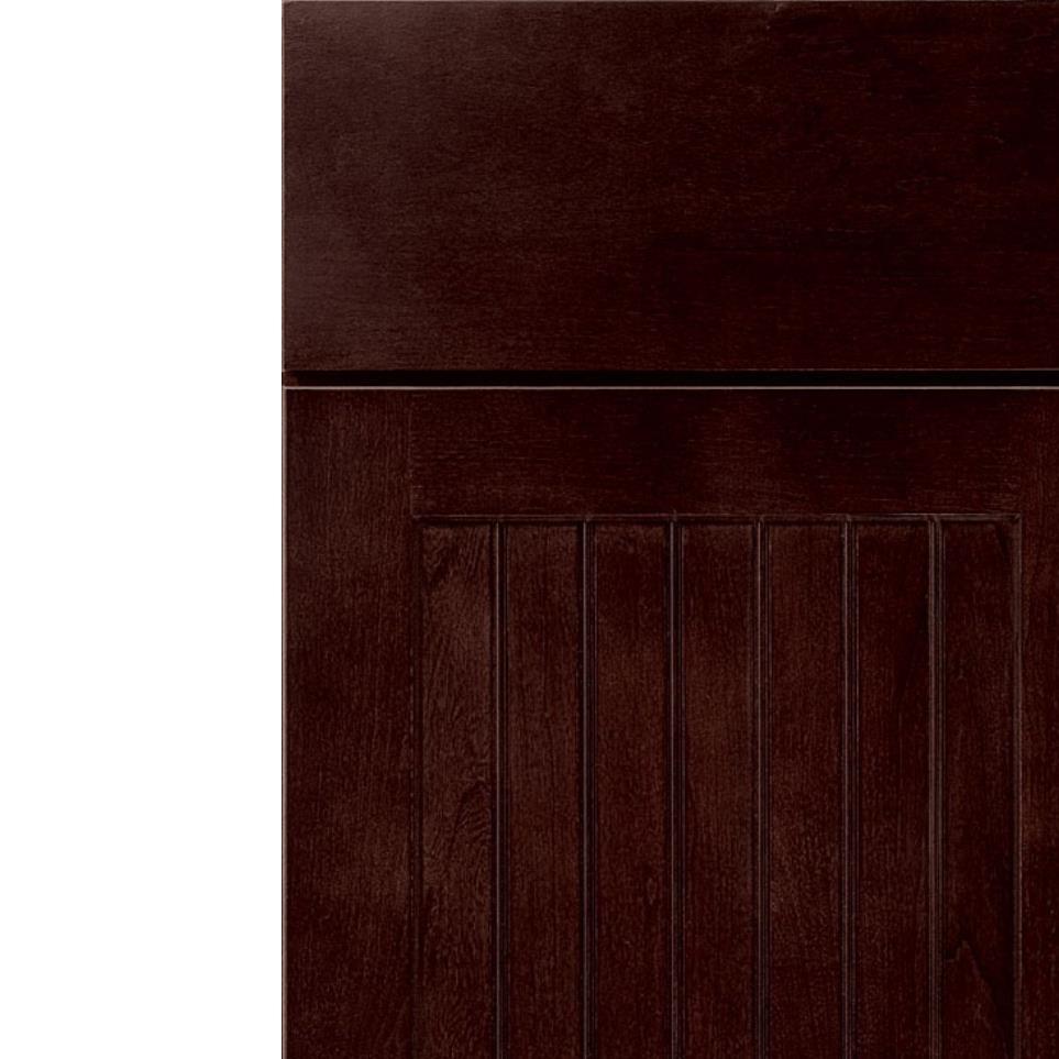 Square Chocolate Dark Finish Square Cabinets