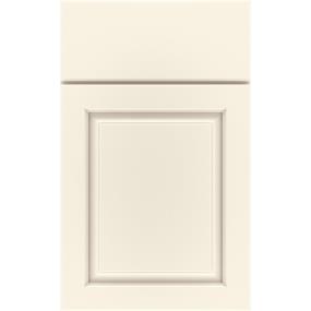 Square French Vanilla Paint - White Square Cabinets