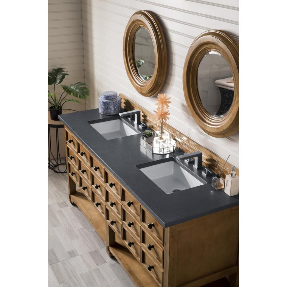 Base with Sink Top Honey Alder Light Finish Vanities