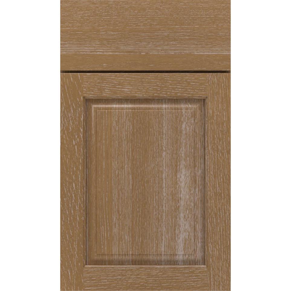 Square Buckskin Brindle Medium Finish Square Cabinets