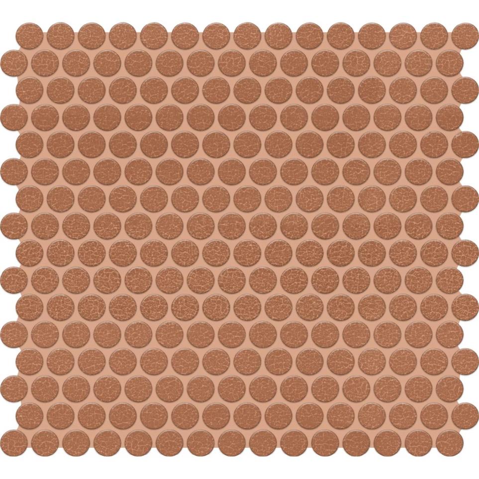 Mosaic Ember Matte Brown Tile