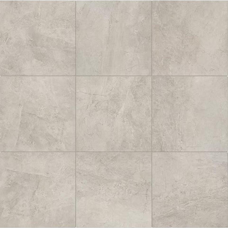 Tile Light Gray Matte Gray Tile