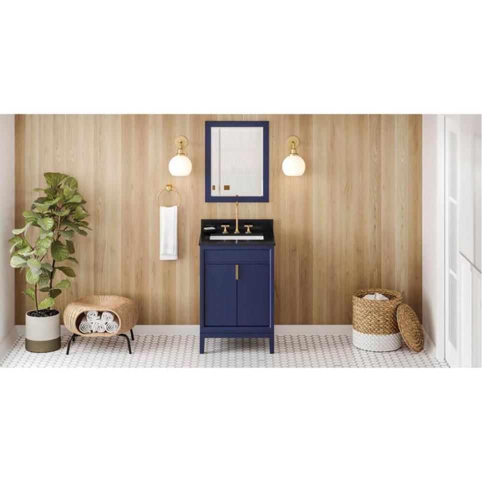 Base with Sink Top Hale Blue Blue / Purple Vanities