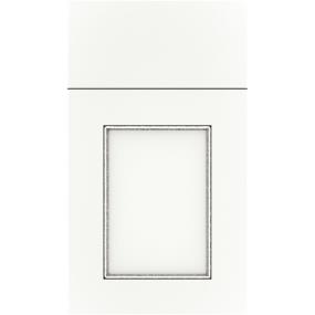 Square Whitecap Black Glaze Glaze - Paint Square Cabinets