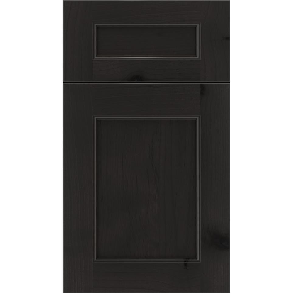 5 Piece Charcoal Dark Finish 5 Piece Cabinets