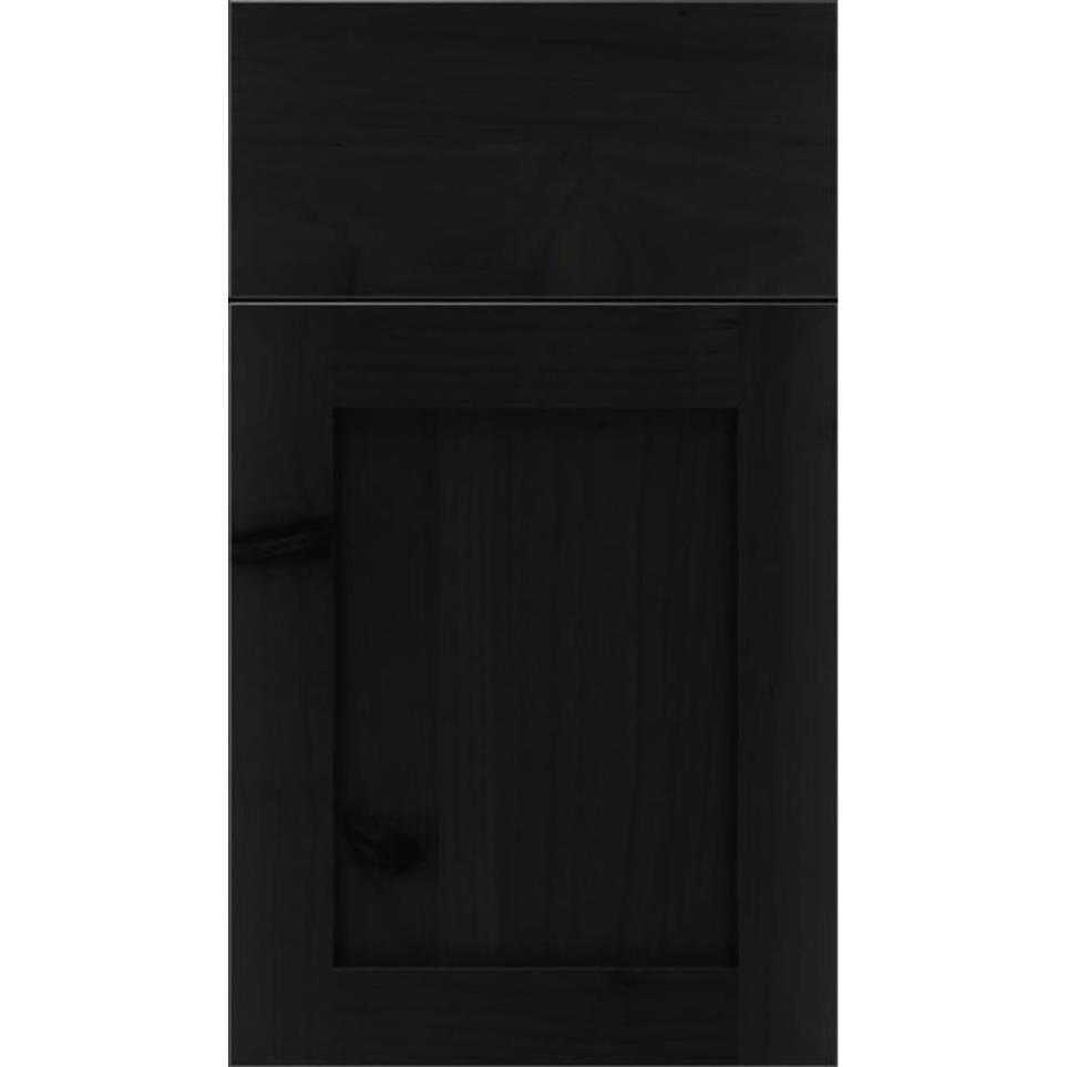 Square Charcoal Dark Finish Square Cabinets