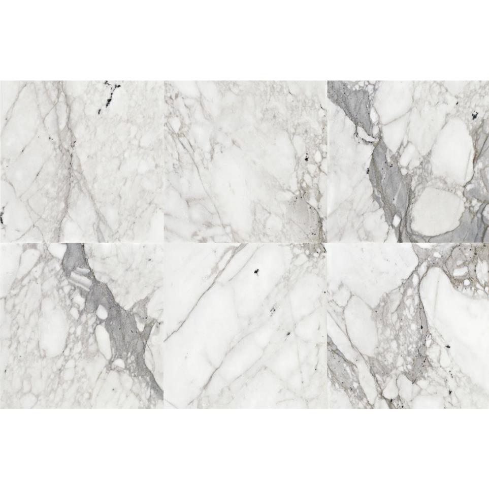 Tile Venetian Calacatta Polished Gray Tile